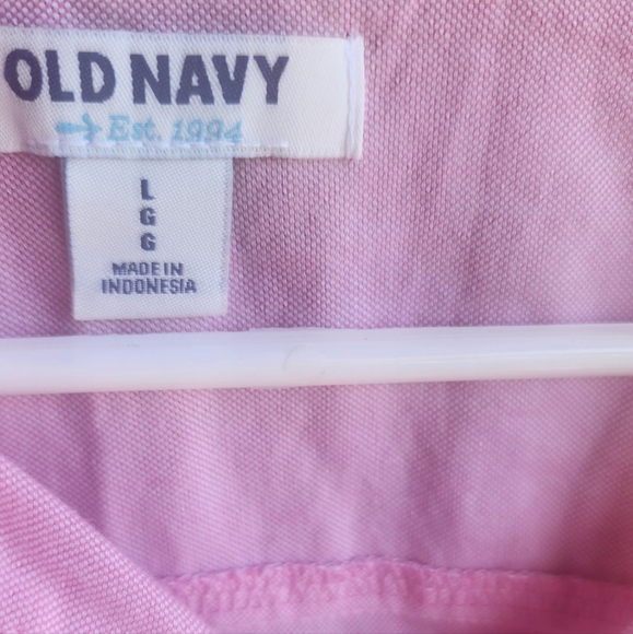 Old Navy Pink womens shirt NWT size L - Picture 2 of 4